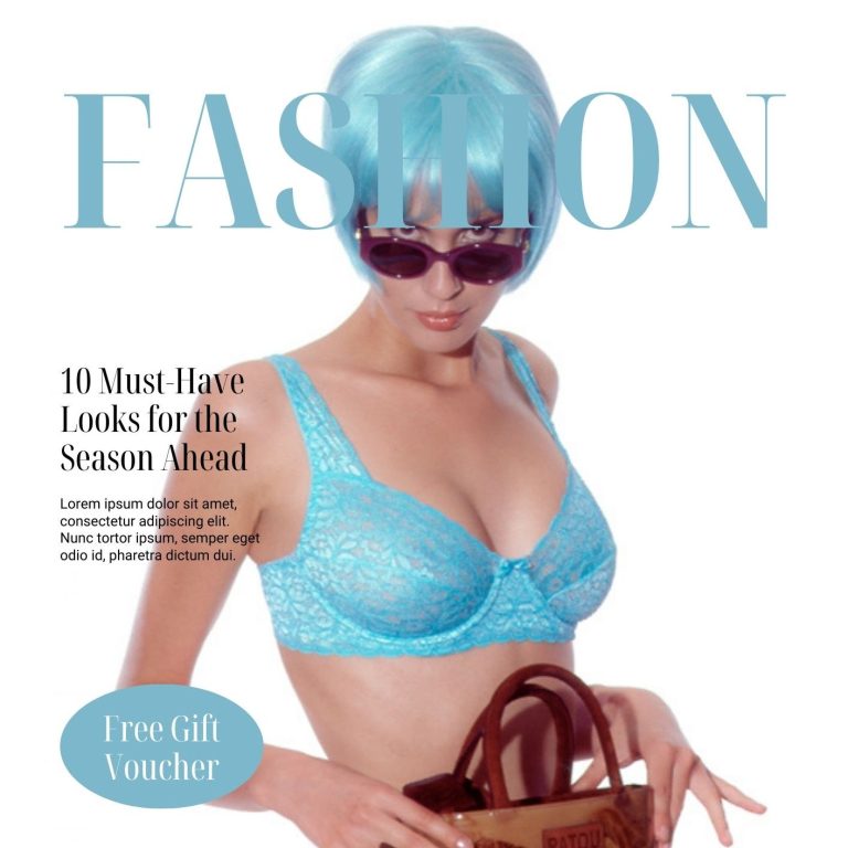 Photo mannequin lingerie bleu Mannequin féminin en lingerie bleue, pose élégante pour book professionnel, studio photo